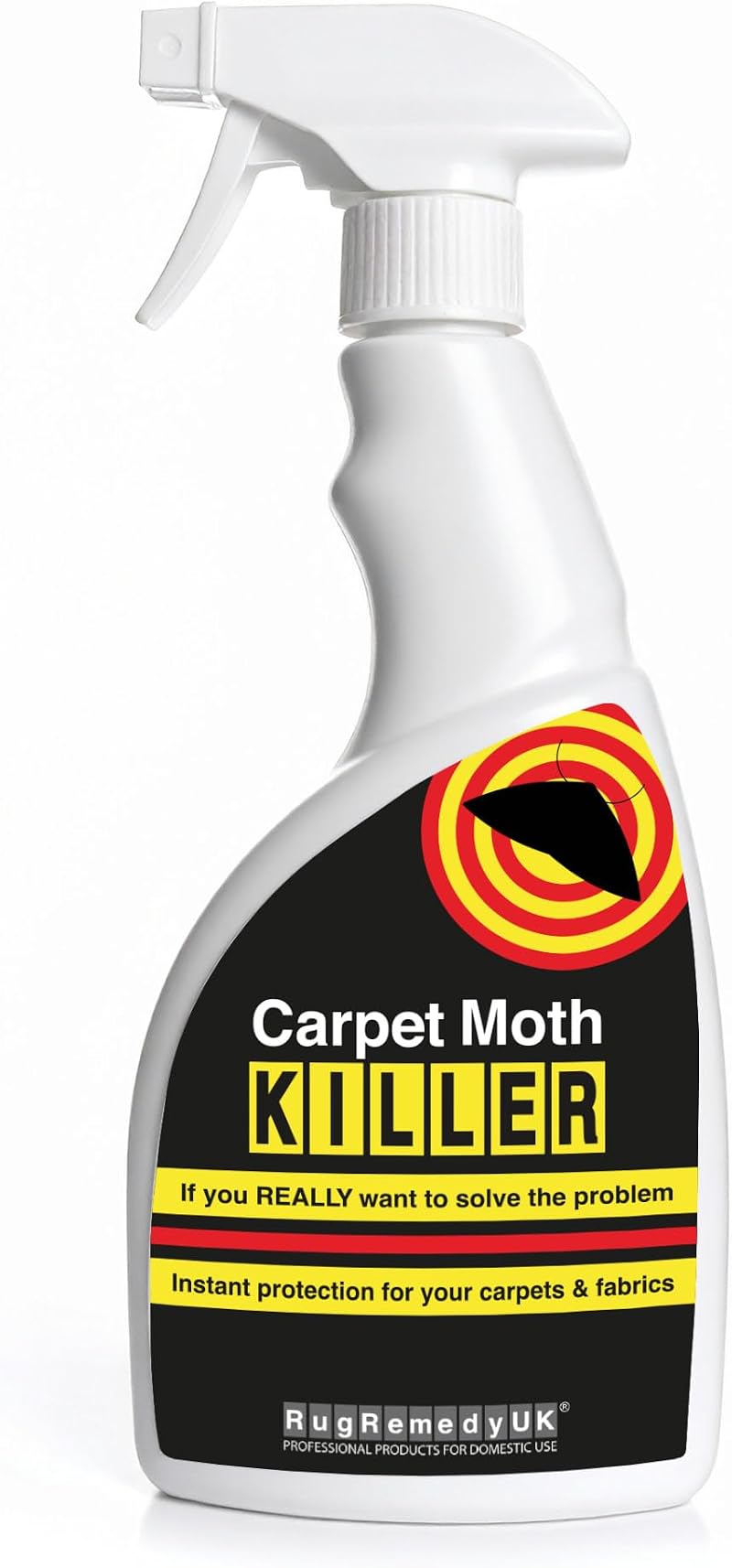 RugRemedyUK Carpet Moth Killer Spray 500ml Fast Acting Non-Staining