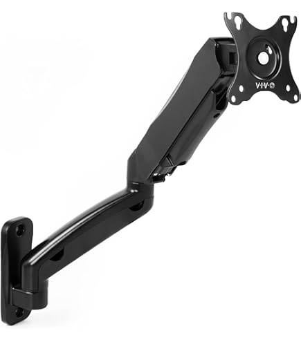 (未使用･未開封品)　Chief Flat Panel Dual Vertical Monitor Arm Wall Mount KWD230B - Mounting kit (dual articulating arm) for 2 LCD displays - black - wall- og8985z Amazon.com: Flat Panel Dual Vertical Monitor Arm Wall Mount