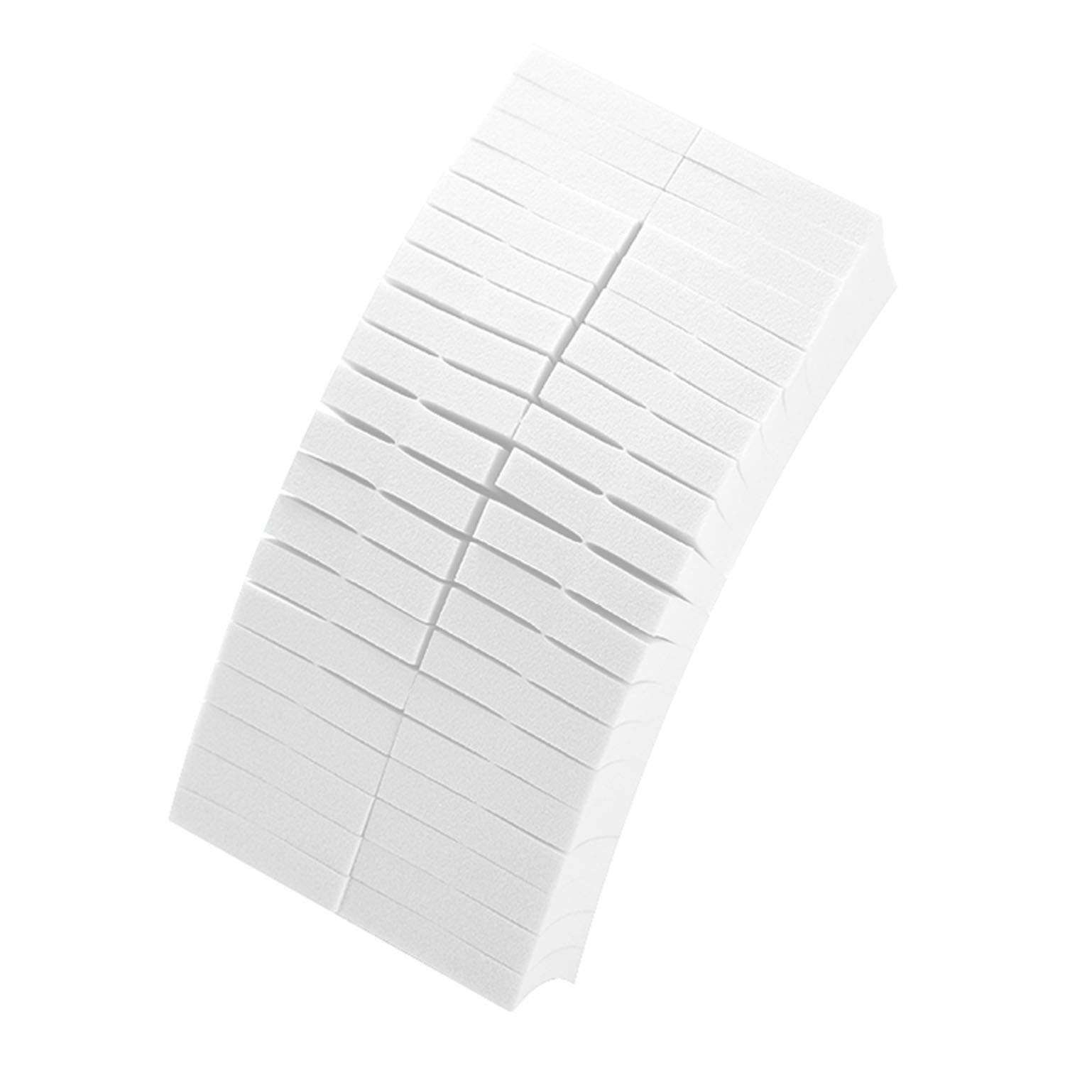 Photo 1 of 120 Pieces Disposable Makeup Sponge Blender, Small Rectangle Shaped Powder Puff Applicators Perfect for Liquid Cream Concealer Foundation Loose Setting Powder - 1.5" x 1" (White)