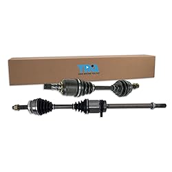 TRQ Front CV Axle Shaft Assembly Set Compatible
