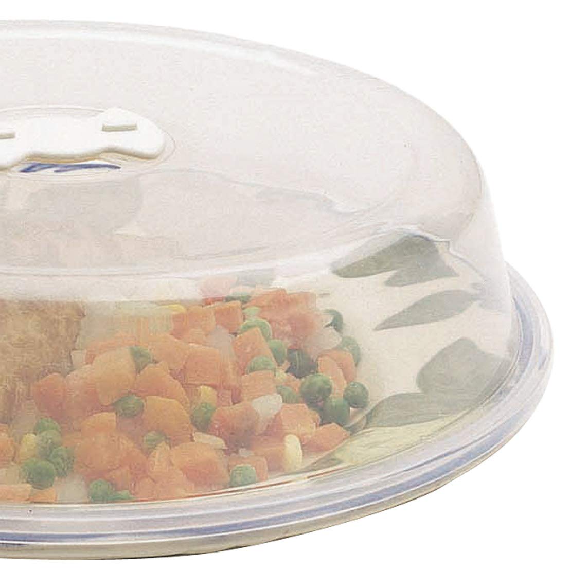 Kitchen Craft Cubierta para Microondas, Blanco, 26 cm: Amazon.es