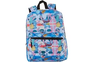 RALME Disney Lilo & Stitch Backpack for Kids or Adults, 16 inch
