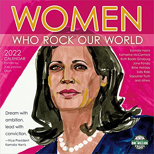 Women Who Rock Our World 2022 Wall Calendar Pricepulse