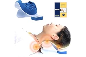 REARAND® Neck and Shoulder Relaxer, Neck Stretcher for Pain Relief Ergonomic Chiropractic Pillow Cervical Traction Device for Hump Spine Alignment,TMJ Muscle Relax Cervical Support