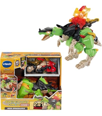 Amazon.com: VTech Switch & Go Dinos Flare the T-Rex, Interactive