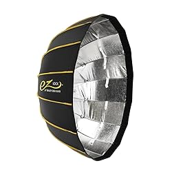 Glow EZ Lock 34" Collapsible Silver Beauty Dish