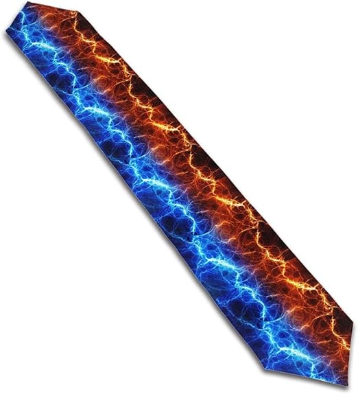 Amazon Com Kiuloam Table Runner Home Decor Fire And Ice Lightning