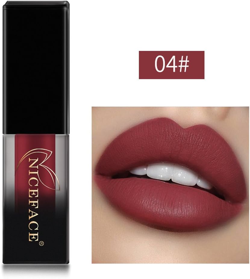 ReooLy New Lip Lingerie Matte Liquid Lipstick Waterproof Lip Gloss Makeup 18 Shades