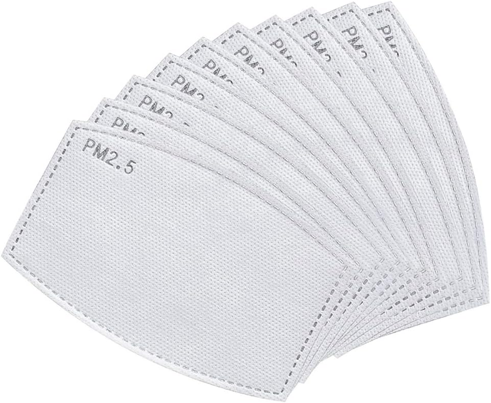Luwsldirr 10Pcs Dust Proof Breathable Anti Haze Disposable Mouth Inner Pads Filter