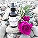 NEW! Premium Organic Rose Water Toner for Toning Face and Soothing Skin, 4 oz, Natural and Pure Facial Toner Comes Stored in an Amber Glass Bottle with Sprayer, by White Moose