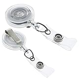 Bulk 25 Pack - Premium Retractable ID & Key-Card