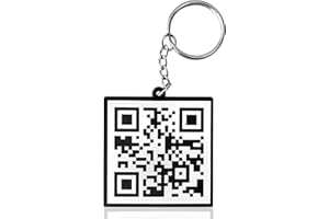 EPIC Goods Rick Roll QR Code Meme Keychain - Never Gonna Give You Up | Funny Tactical Backpack Accessories, Morale Booster | Gag Gift, Funny Gifts for Women Men (QR - Keychain)