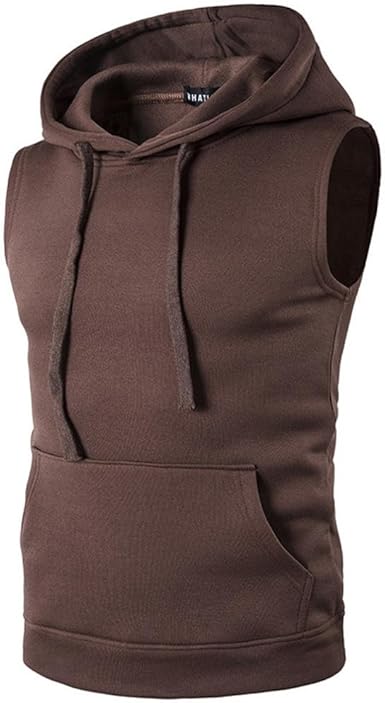 sleeveless t shirt with cap