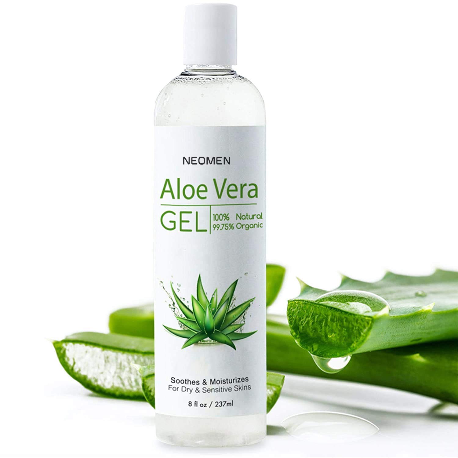 Neomen Organic Aloe Vera Gel, non irritating Pure Aloe Gel For Facial Moisturizer Buy Online in