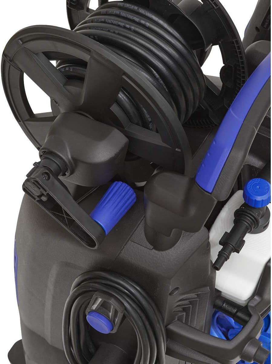 Sealey 150bar Pressure Washer Twin Pump with TSS & Rotablast® Nozzle - PWTF2200, Blue - Image 4