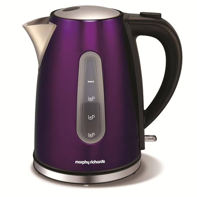 Morphy Richards Kettle Accents Plum Amazon.co.uk Kitchen & Home