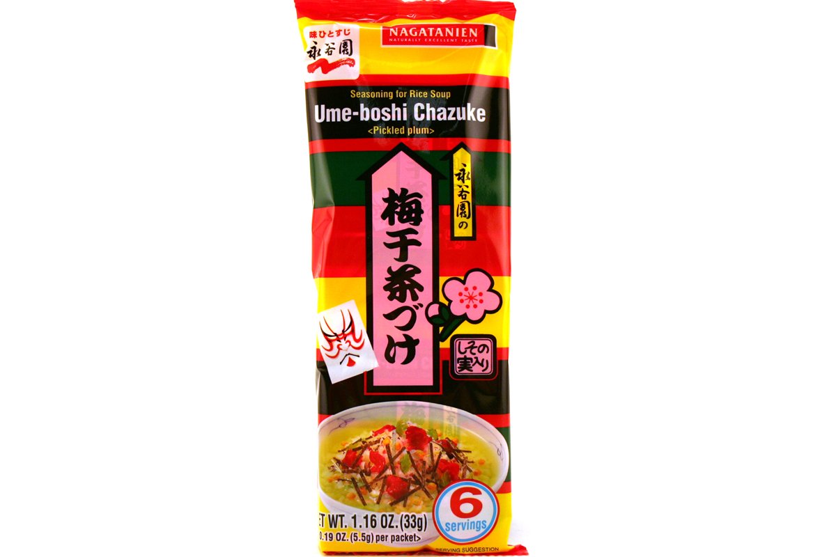 Nagatanien OCHAZUKE Rice Soup Flavoring NORI 48g ( 6g