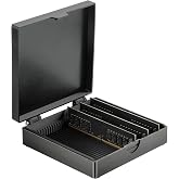 RAM Storage Box for DIMM, 30-Slot Memory Module Case for 37mm-Height DDR RAM, Fits Standard &amp; Low-Profile DDR3 DDR4 DDR5, Heatsink Memory, Server ECC Module