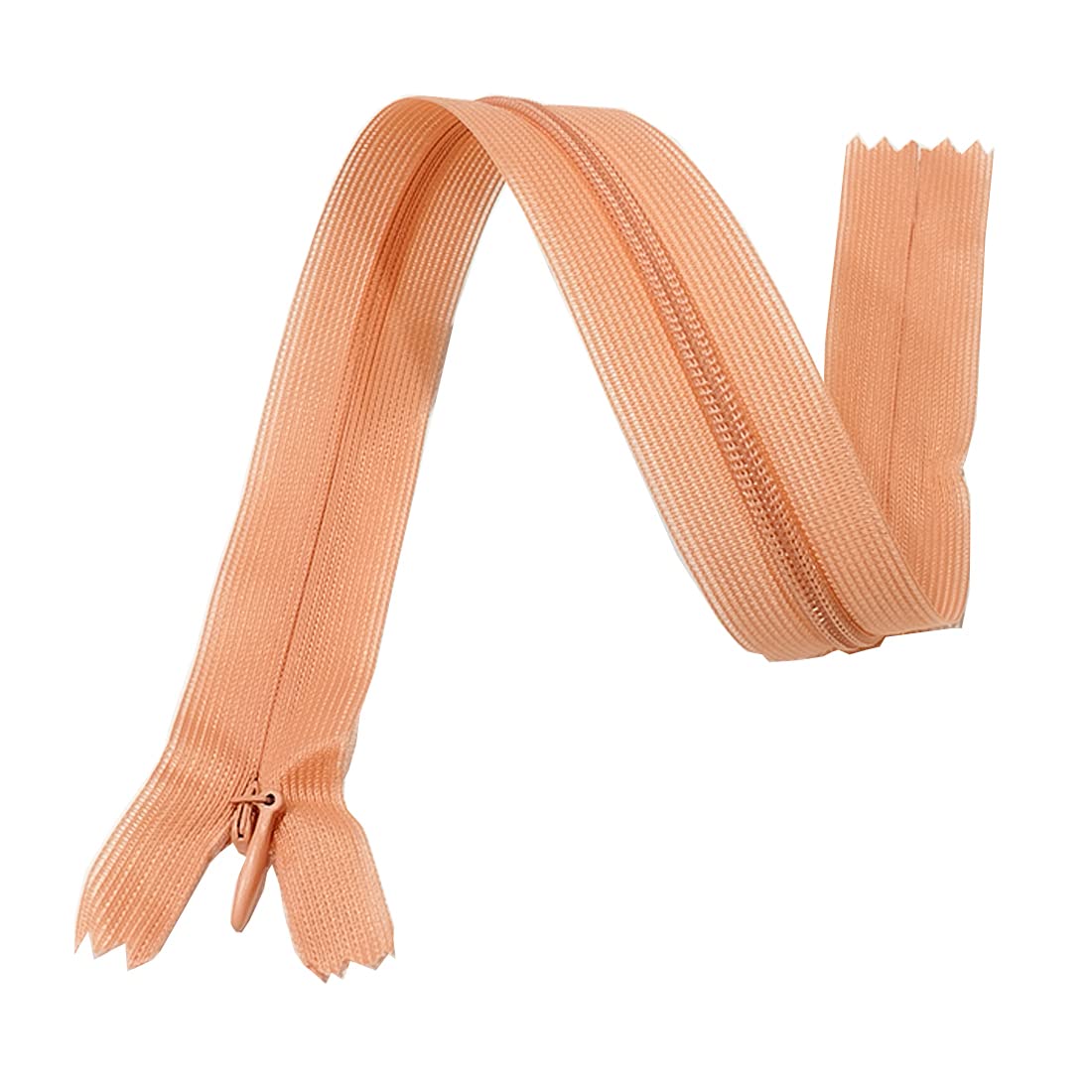 Invisible Zipper Closed, 5 Sizes and 20 Colors #3, Fine Zipper, Elegant and Discreet for Sewing on Clothes, Dresses, Skirts, Sewing Zipper, (50cm 25pcs, 154)