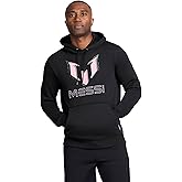 Messi mens Mesh Fleece Hoodie, Hooded Pullover Sweatshirt With Drawstring, Comfortable Fit