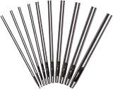 kuou 10 Pc Round Steel Hole Punch Cutter Set 0.5mm-5.0mm for Leather Paper view 1
