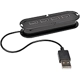 Tripp Lite 4-Port USB 2.0 Hi-Speed Ultra-Mini Hub with power adapter (U222004R)