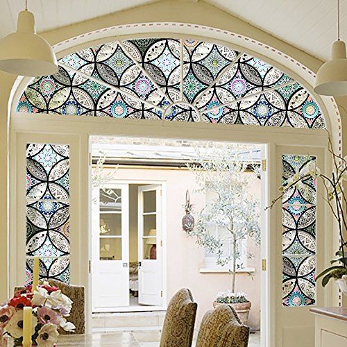 2 DKTIE+Decorative+Adhesive+Privacy+Bathroom