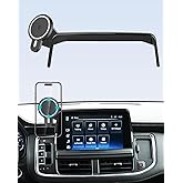 PZK Car Phone Mount for 2021-2024 Chevy Chevrolet Tahoe/Suburban/GMC Yukon/GMC Yuhon XL LT/Z71/RST/High Country Accessories 10.2-inch Screen Magnetic 15W Fast Wireless Charger Car Phone Holder