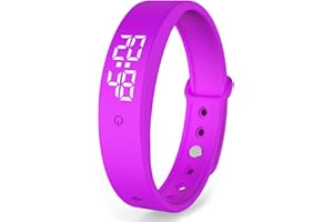 Vibrating Alarm Clock Watch for Heavy Sleepers,Vibrating Alarm Reminder Watch,Waterproof Silent Wake Up Bracelet & Smart Wris