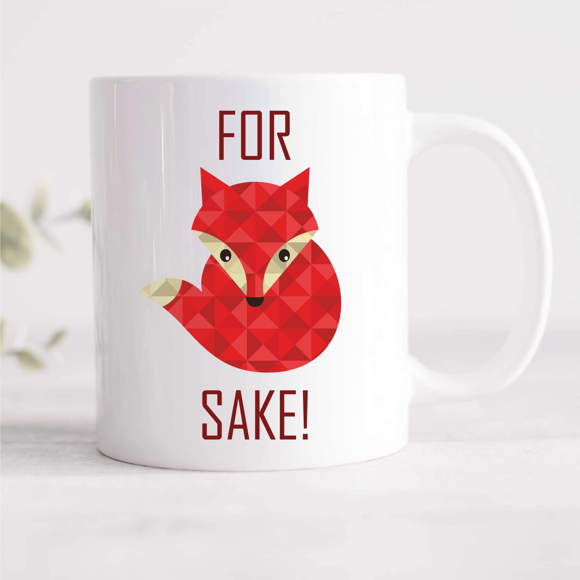 60 Second Makeover Limited for Fox Sake Mug Funny Gifts for Friends for F*CKS Sake Swear Mug Novelty Gift oz Ceramic Coffee Cup Dishwasher Safe Microwave Safe