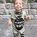 ZTICRTIO Baby Daddy's Boy Girls Clothes Short Sleeve T-Shirt Tops+ Camouflage Long Pants Outfit Set (18-24 Months, Daddy's Boys)