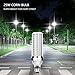 LED Light Bulbs 25W Super Bright LED Corn Cob Light Bulbs 200 Watt Equivalent 6500K Cool Daylight 2900 Lumen Lighting for Garage Barn Play Yard Shop Warehouse Factory Office Large Area amp (E26 Base)