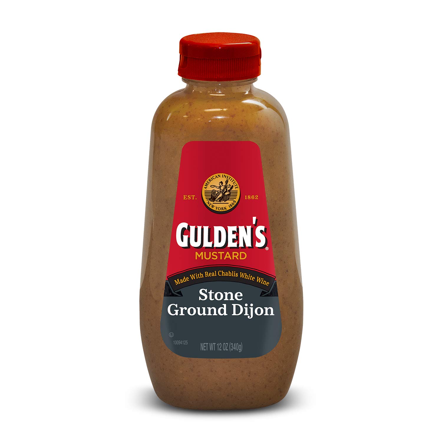 Gulden Stone Ground Dijon Mustard, 12 Ounce Prime Pantry