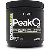 NutraBio Labs Peak O2, Unflavored, 4.2 oz (120 g), Nutritional Supplement
