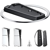 Vertical Stand for P5 PRO/ P5/P5 Slim Console Disc and Digital with Screw | Non-Slip Base, Minimalist Design, Easy to Install, Nice Look, P5 Base Accessories
