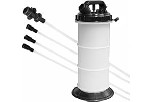 TCE ATFE65U Torin Oil Changer Vacuum Fluid Extractor: Manual Convenient Oil Change Pump & Fluid Extractor - No Leaks, No Overfills Automotive Fluids Vacuum Evacuation (Capacity: 6.0L 1.5 Gallons)