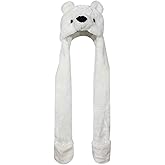 Plush Novelty Animal Hat: One Size Fits All Adults & Children/Soft, Warm Beanie Hat