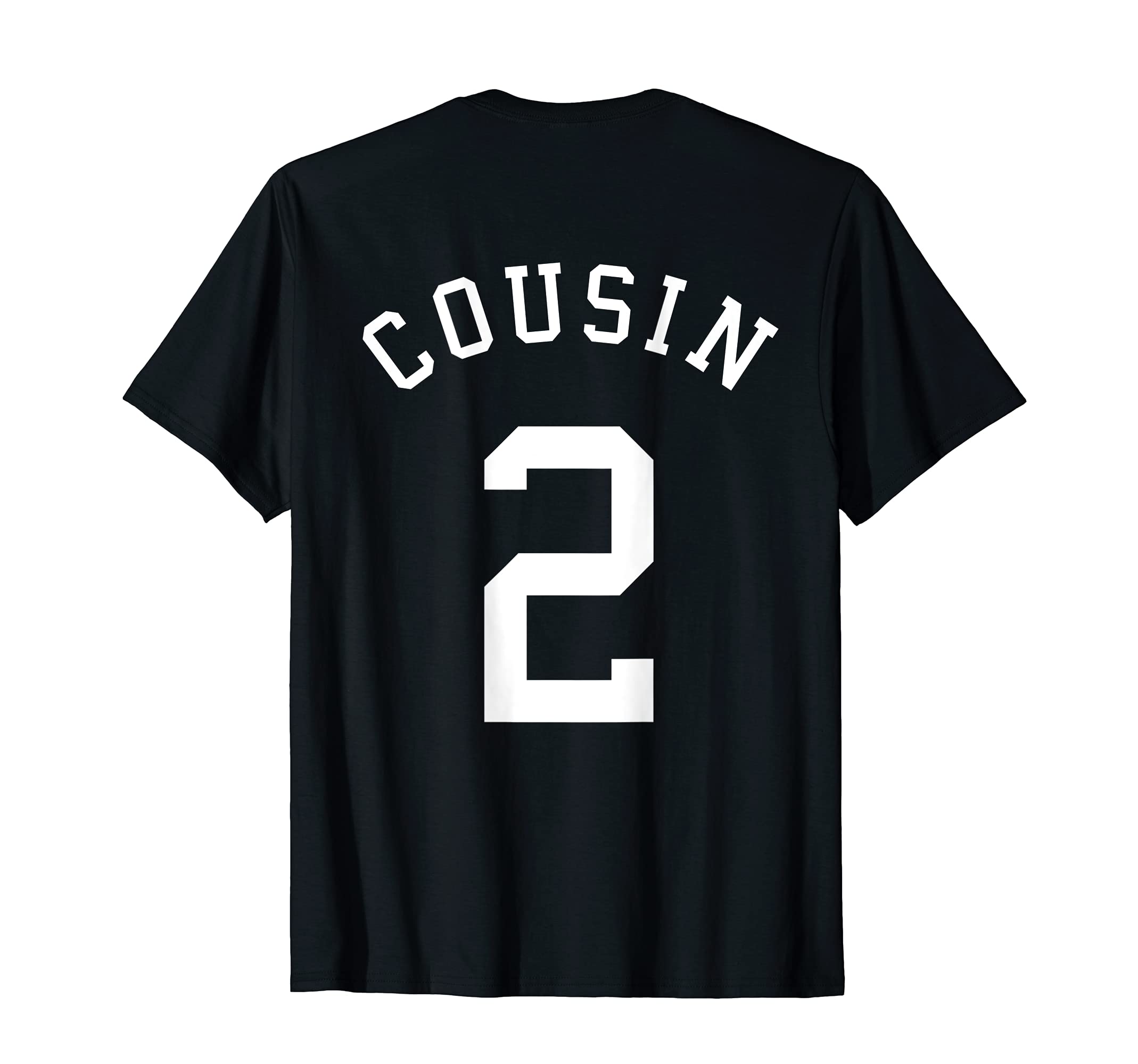 Cousin Team Shirt No. 2 Football Soccer Basketball Hockey T-Shirt