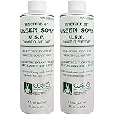2 Pieces Cosco Tincture of Green Soap 16 Fluid Ounce