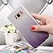 Galaxy S8 Case, Poristal Luxury Bling Glitter Back Cover Protective Bumper [Slim Fit,Anti-scratch] Case for Samsung Galaxy S8 (Gradient-pueple)