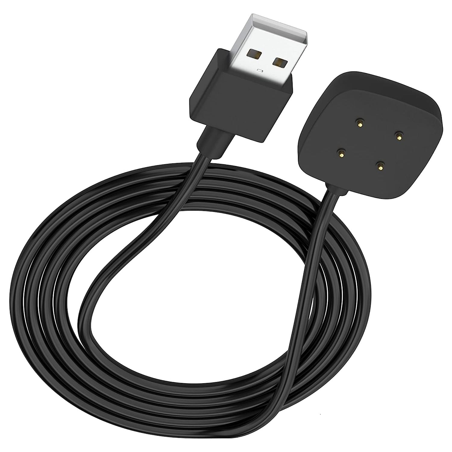 TUCANA Charger Cable Compatible for Google Pixel Watch 2/ Fitbit Versa4/Versa3/Sense2/Sense, Smartwatch USB Charger Adapter Charge Cord Charging Dock (1)