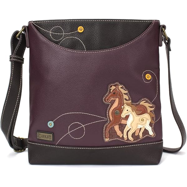Chala Charming Black Crossbody Bag With Flap Top & Chain Strap - Convertible Shoulder Purse - View #7