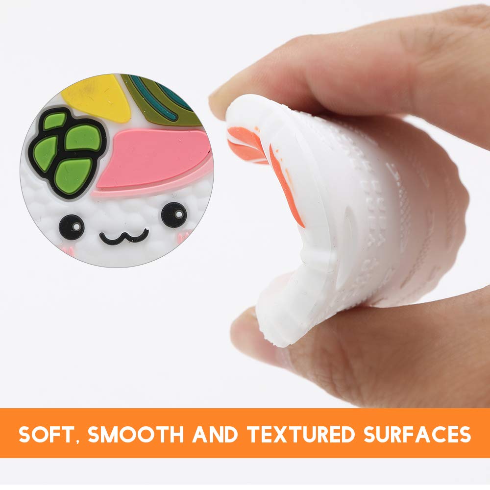 sushi teething toy