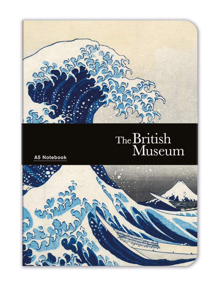 The British Museum Hokusai 'The Wave' A5 Notebook (14.8 x 21 cm)