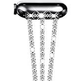 NewWays for Apple Watch Band 38mm 40mm 41mm 42mm 44mm 45mm 46mm 49mm for iWatch Series 11 10 9 8 7 6 5 4 3 2 1 SE Ultra, Sparkling Bling Shiny Diamonds Bracelet for iWatch Band Womens