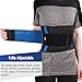 Medi-Gear Back Brace - Lumbar Support Belt for Lower Back Pain - Medical Grade Posture Corrector and Stabilizer with Dual Adjustable Straps