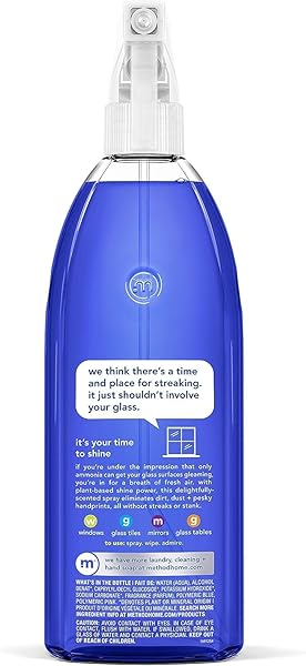 METHOD ALL NATURAL SURFACE CLEANING SPRAY – 28OZ VARIETY PACK – (SHOWER, BATHROOM AND GLASS)