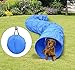 PawHut 16' Durable Lightweight Pet Fitness Training Dog Agility Tunnel With Chute And Carrying Bag