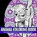 Animal Coloring Book: Coloring Book for Adults with 80 Coloring Pages by Delia Chasson