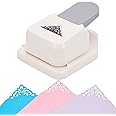 FINGERINSPIRE Paper Corner Punch Triangle Shape Flower Pattern Success Tools Corner Punch Paper Cutter Scrapbooking Supplies Punch for Crafts Card Making(5.3x3.8x2.5 inch)